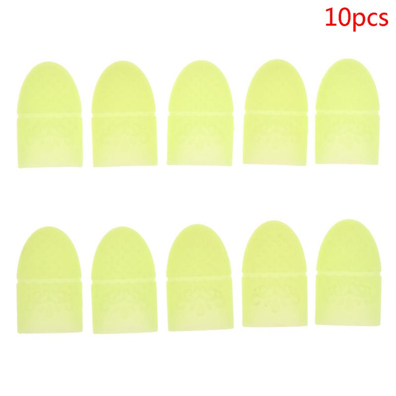 10Pcs/Set Silicone Nail Art Soak Off Cap Clip Uv Gel Polish Remover Wrap Tool