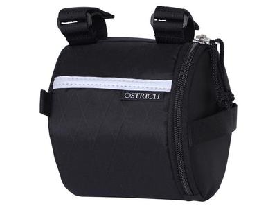 Ostrich POTARI Front Half 125mm X 135mm Bag, Black, Capacity 1.7L, Size Diameter