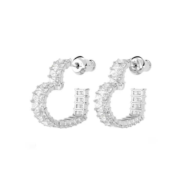 Swarovski Matrix Fashion Minimalist Versatile Earrings Women earrings 5653170 Box (Random Color)
