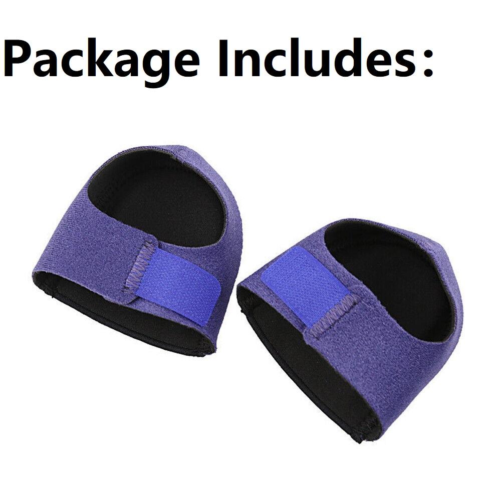 

New 1Pair Heel Protectors Pads Pain Relief Shock Absorption Pads Foot Care Insole