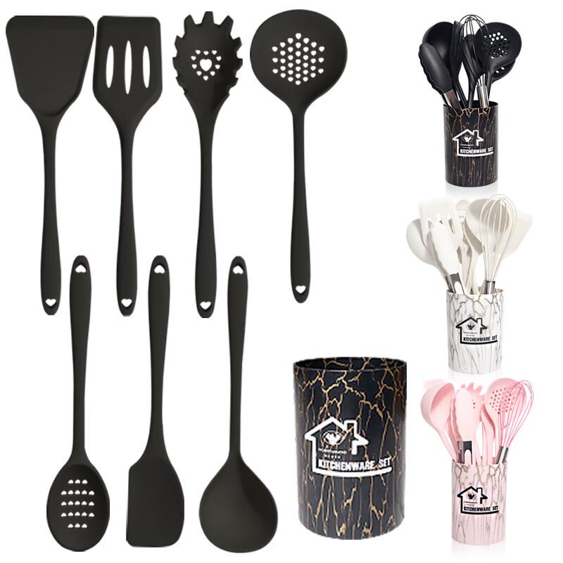 ZISIZ 8-teiliges Silikon-Küchenutensilien-Set
