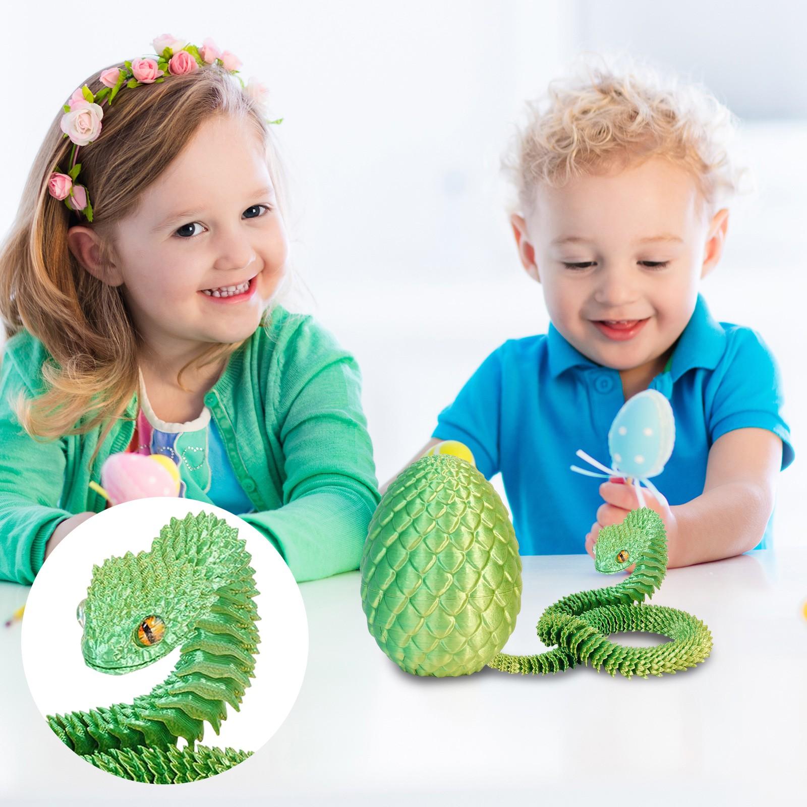 

3D-печать Модель подвижного соединения Игрушка ручной работы Украшения Креативные декоративные поделки One Size зелёный