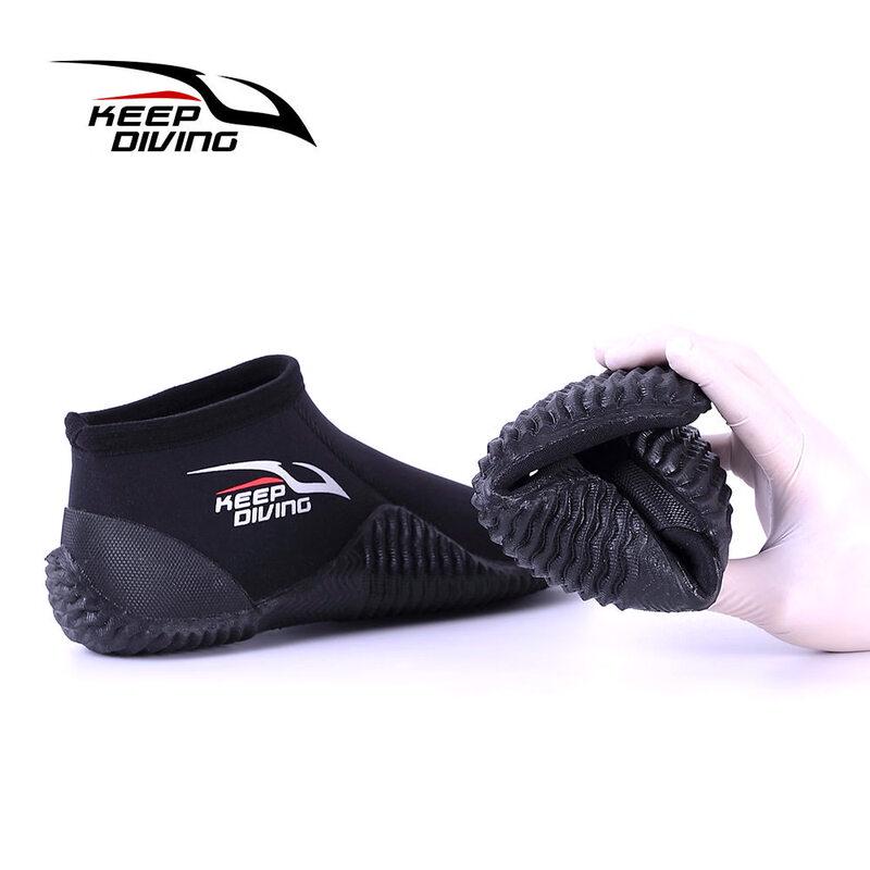KEEP DIVING 4MM Low-Cut Anti-Slip Diving Boots