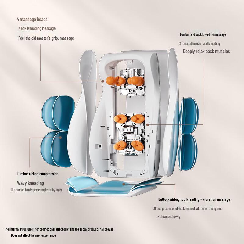 Массажный мат с подогревом для всего тела Rotai RT2187