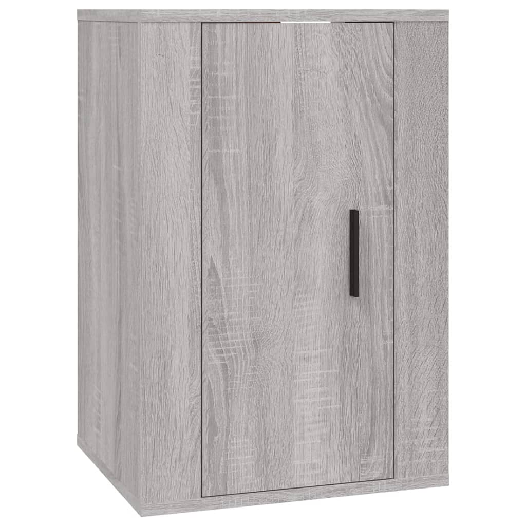 3 Piece TV Cabinet Set Grey Sonoma Particleboard