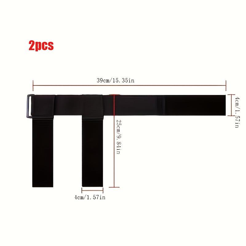 Adjustable Ankle & Calf Training Straps with Buckle Closure - Suitable for Calf Pain, Dumbbell Attachments for Gym Workouts