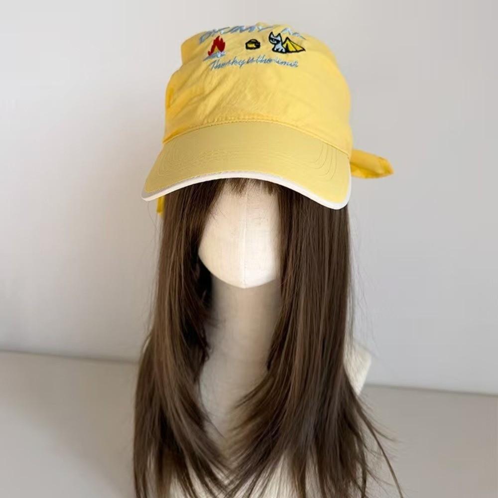 Cotton Triangle Headscarf Baseball Cap Breathable Sunshade Baseball Cap  Versatile