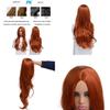 Teen Titans Starfire Cosplay Wig Soft Heat-resistant Fiber For Safe Styling