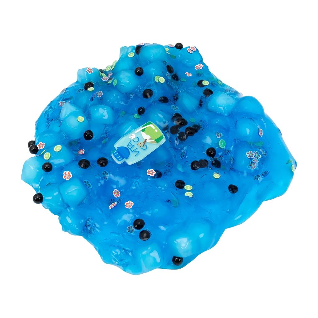QB5 70/300ml Large Capacity Crunchy Slime Kit Premade Crystal Slime Set Super Soft and Non-Sticky Jelly Cube Slime Party Favor