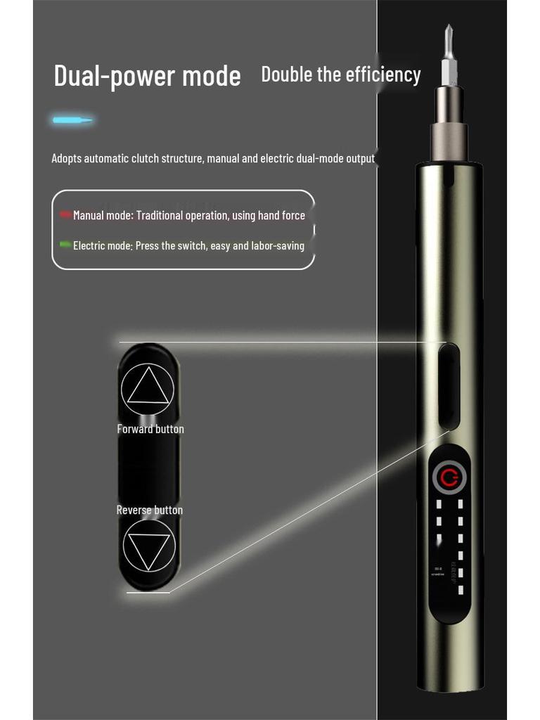 Deer Fairy 68-in-1 Wiederaufladbares Elektrisches Schraubendreher-Set