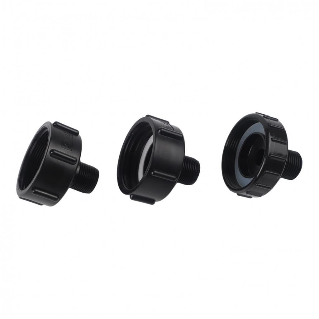 IBC Garden Hose Adapter Threaded Hose Connector Water Pipe Adapter