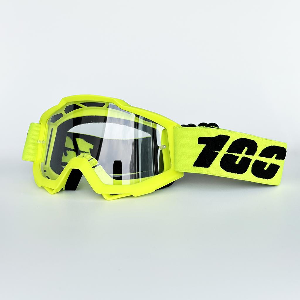 100 Motorcycle Goggles Cycling Glasses Outdoor Off-Road Ski Sport MX ATV Dirt Bike Racing Glasses Motocross Goggles Bike Google