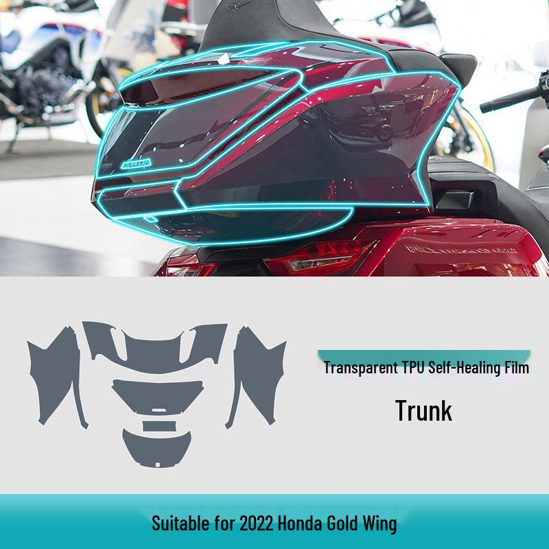 Transparante TPU Beschermfolie voor 22-23 Honda Gold Wing Motorfietshoezen