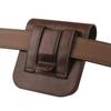 Luxury Leather Belt Clip Phone Case Men Waist Bag Cover For Samsung Z Flip6 Flip5 Moto Razr Oppo Vivo Tecno Honor Galaxy Flip 6 5 4 3 5G Holster Pouch