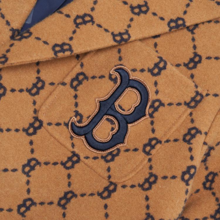 New MLB Business Suits Unisex Khaki 3AJKM0124-43BGD