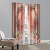 2pcs, Curtains&Drapes 2D Print Romantic Gentle Style Fabric (without Rod) Decorations For Home Use for Living Room, Bedroom,