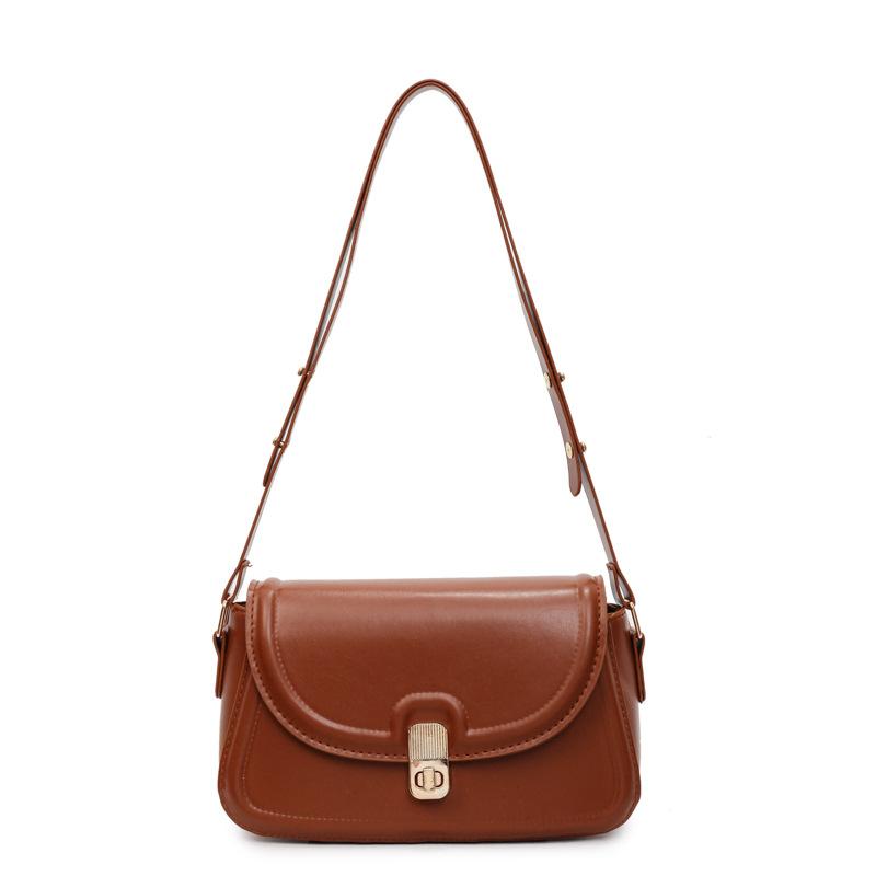 Premium Texture Retro Small Bag Women's 2025 New Popular Popular Versatile Messenger Bag Single Shoulder Underarm Small Square Bag