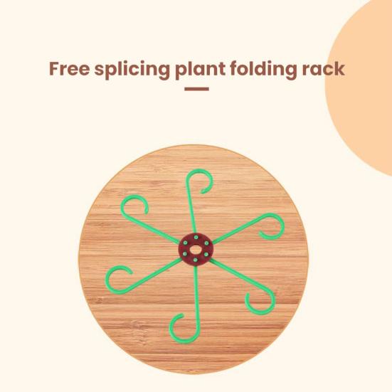 1/2/3 Pièces Support Pliant pour Plantes Support Réglable pour Plantes Grimpantes Support Réutilisable pour Tige Élastique Favorisant la Croissance Verticale Cadre de Plante de Jardin