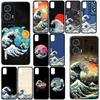 Cover for Motorola Moto Edge 50 30 One Fusion 40 Neo Ultra Pro 20 Lite G50 G85 G84 E15 E14 Phone Case The Great Wave of Kanagawa