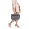 Unisex West Series 15.6" Inch Gray Document Computer Notebook Laptop Bag