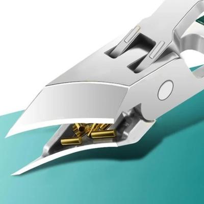 New Anti-Splash Slant Edge Nail Clipper Stainless Steel Eagle Beak Ingrown Toenail Tools Manicure Tool