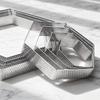 MDNG Hexagonal Perforated Mousse Ring Set