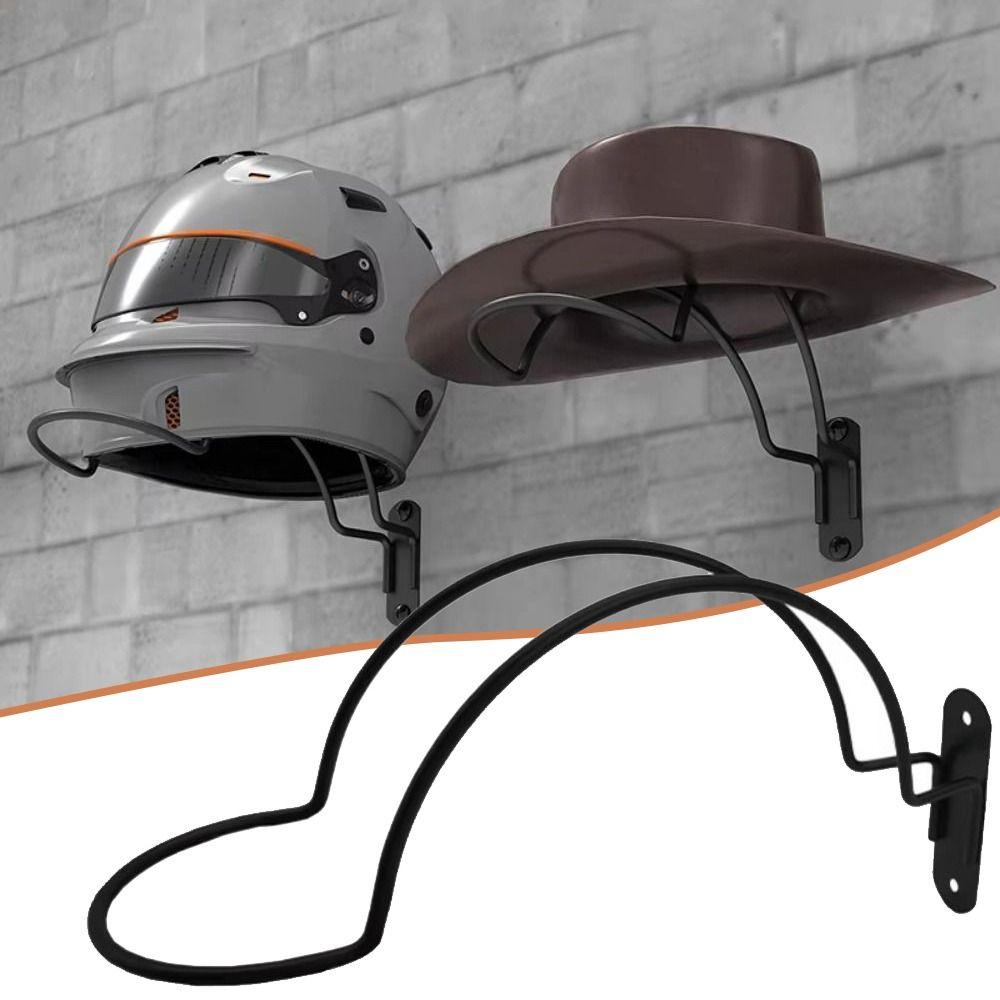 Space Saving Helmet Display Stand Metal Hanger Helmet Display Holder Sports Helmet