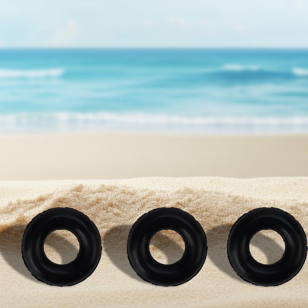 100Pcs Carp Fishing Rigs Rings O Ring For Wacky Rigging Worms-Connectors Tackle