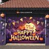 Trick Or Treat Banner Colorful Design Party Backdrop Pumpkin Banner Festive Banner For Themed Party Event Decor Outdoor