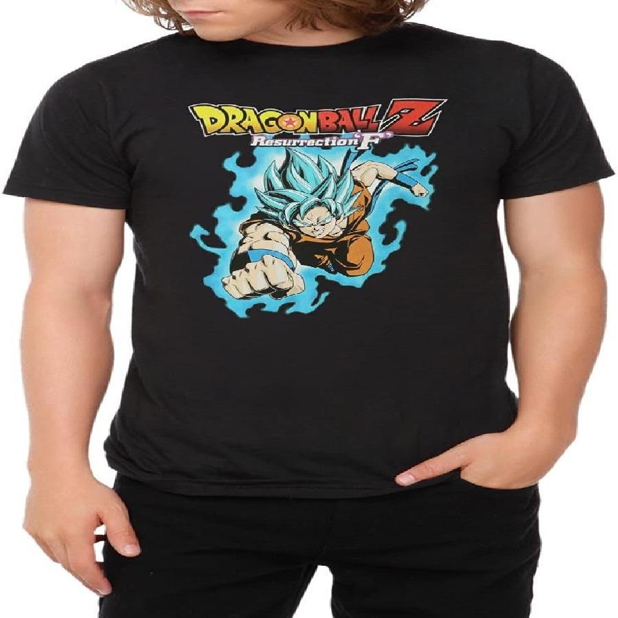 Dragon Ball Z_ Resurrection F Super Saiyan God SS Goku T-Shirt XXXXXL чёрный