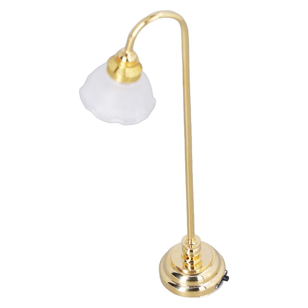 Tabletop Decor Miniature Floor Lamp Miniature Design Dollhouse Accessory  Home Decor