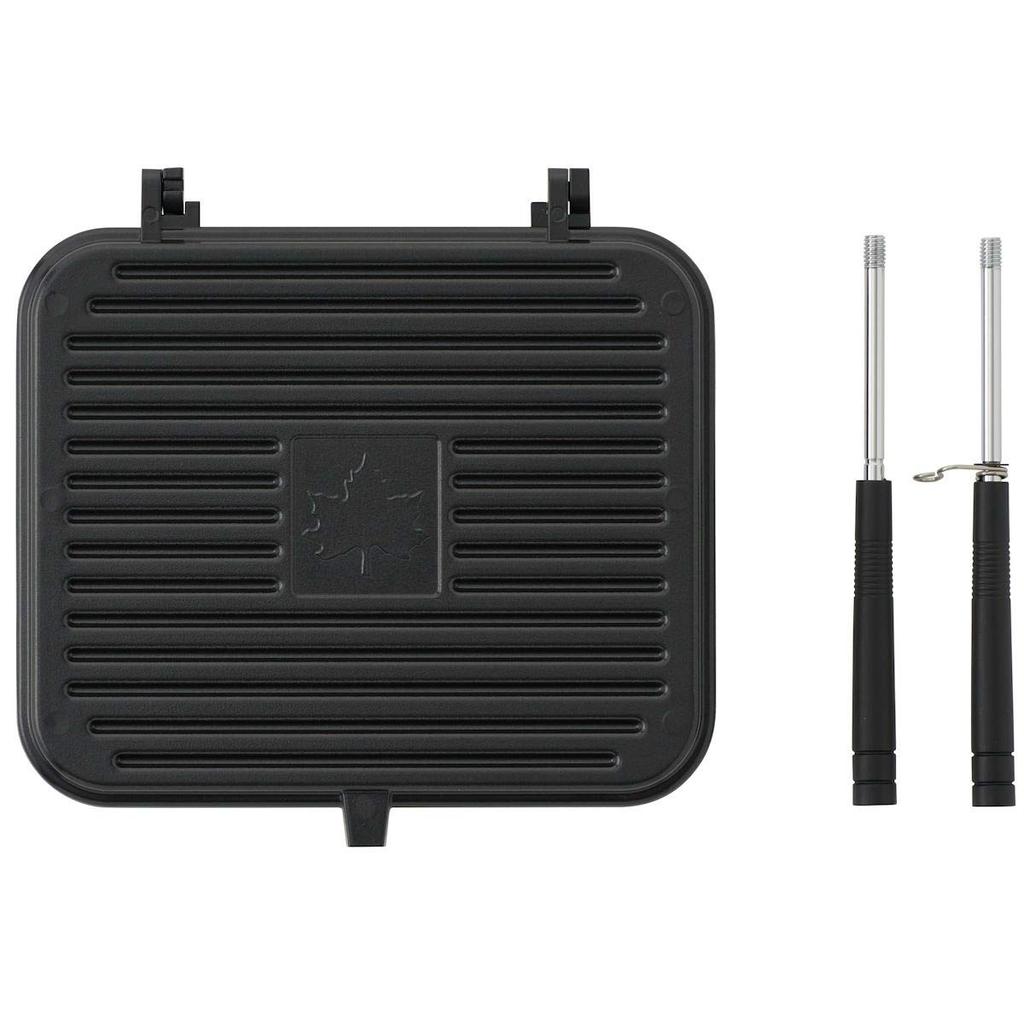 LOGOS Grill-Sandwichpfanne 81062246 Schwarz (ca.) Breite 23 x Tiefe 41 x Höhe 4,5 cm