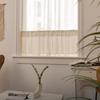 Cream Curtain Country Cottage Kitchen Small Curtain Rod Pocket Bathroom Bedroom Partition Curtain Cafe Curtain Curtain