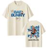 Rapper Bad Bunny Tour 2025 Debi Tirar Mas Fotos DTMF Merch TShirt Unisexs Clothing Summer ONeck Hip Hop Pop Music Tees Streetwear