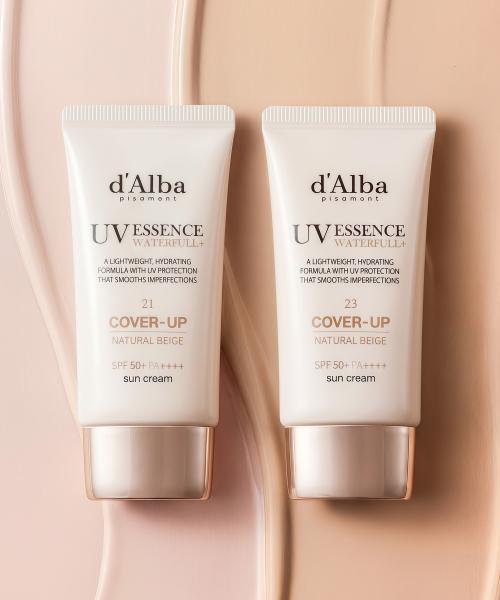 D Alba D Alba Waterful Tone Up Suncream Cover Beige 50ml+50ml