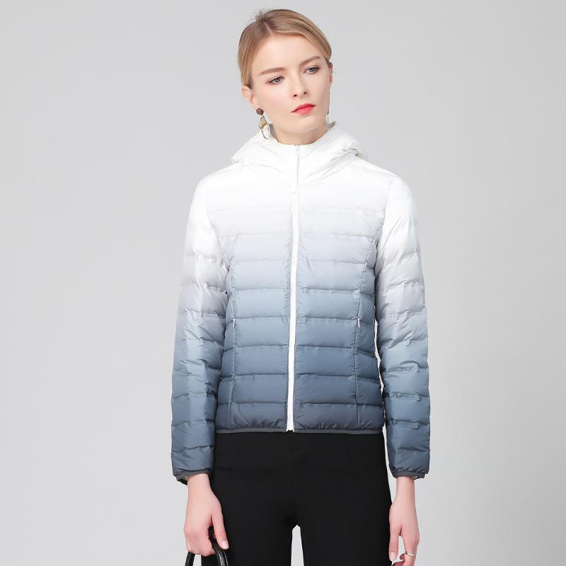 Женский пуховик на белом утином пуху — фото 6