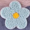Embroidery Patch Plush Design Bright Color Decorative DIY Colored Floral Cloth Patch Cheongsam Badge for Gift