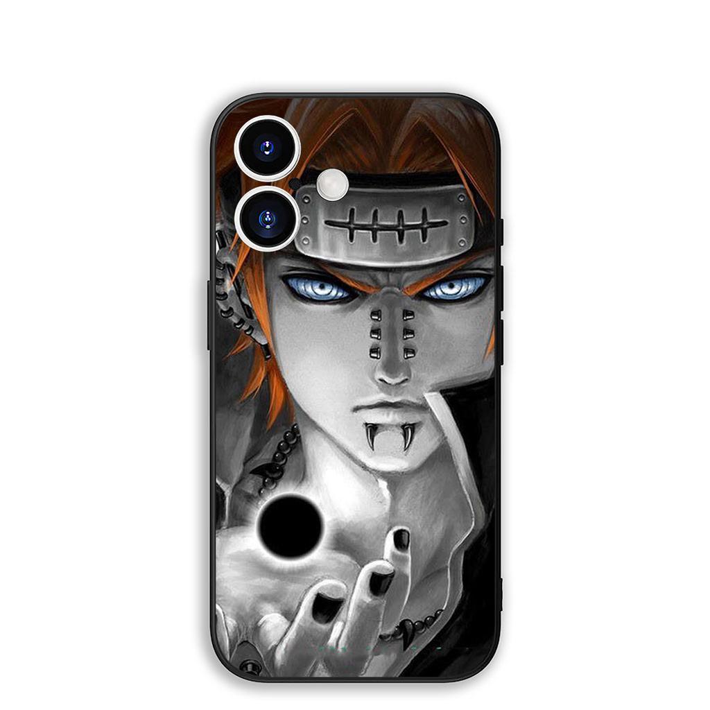 Cover for Samsung Galaxy S22 S21 S20 Fe Ultra S9 Plus + A13 A22 M21 M31 M55 M15 Phone Case Pain Itachi Uchiha Narutos Akatsuki