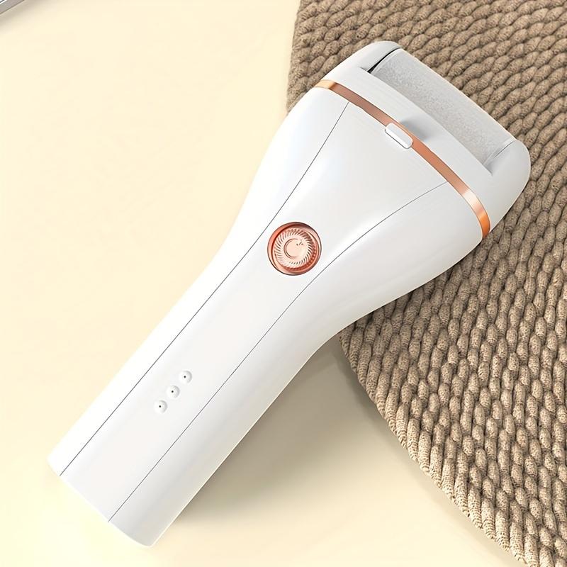 Rechargeable Electric Foot Callus Removal Kit-Portable Pedicure Tool for Dead Skin,hard cracks-Oil-free,lithium Battery USB Rechargeable Foot Device