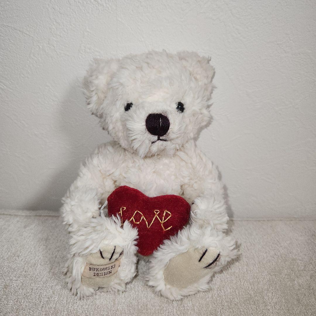 

[USED] Bukowski Teddy Bear Love Heart