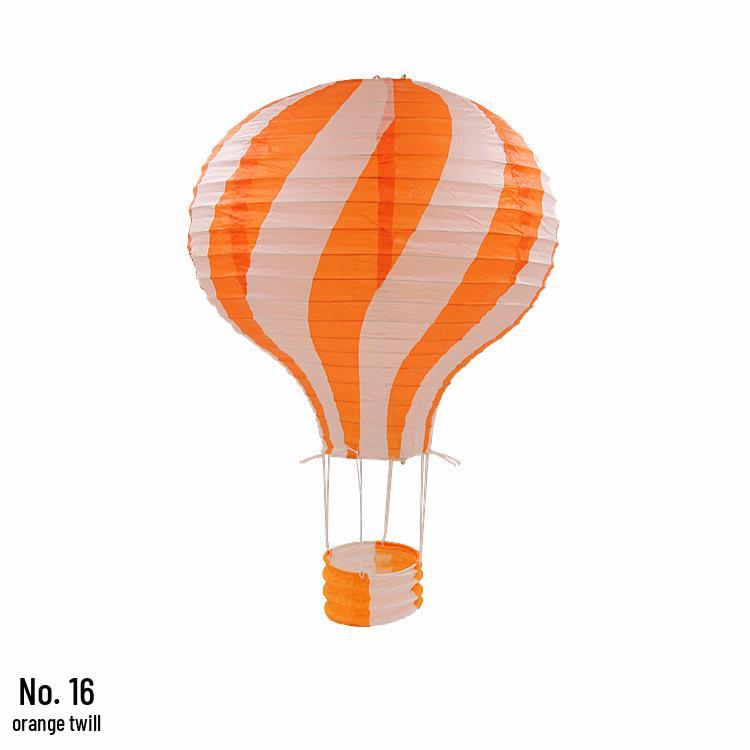 Hand-Folded Rainbow Hot Air Balloon Lantern - Christmas, Birthday, Party, Kindergarten Hanging Decoration