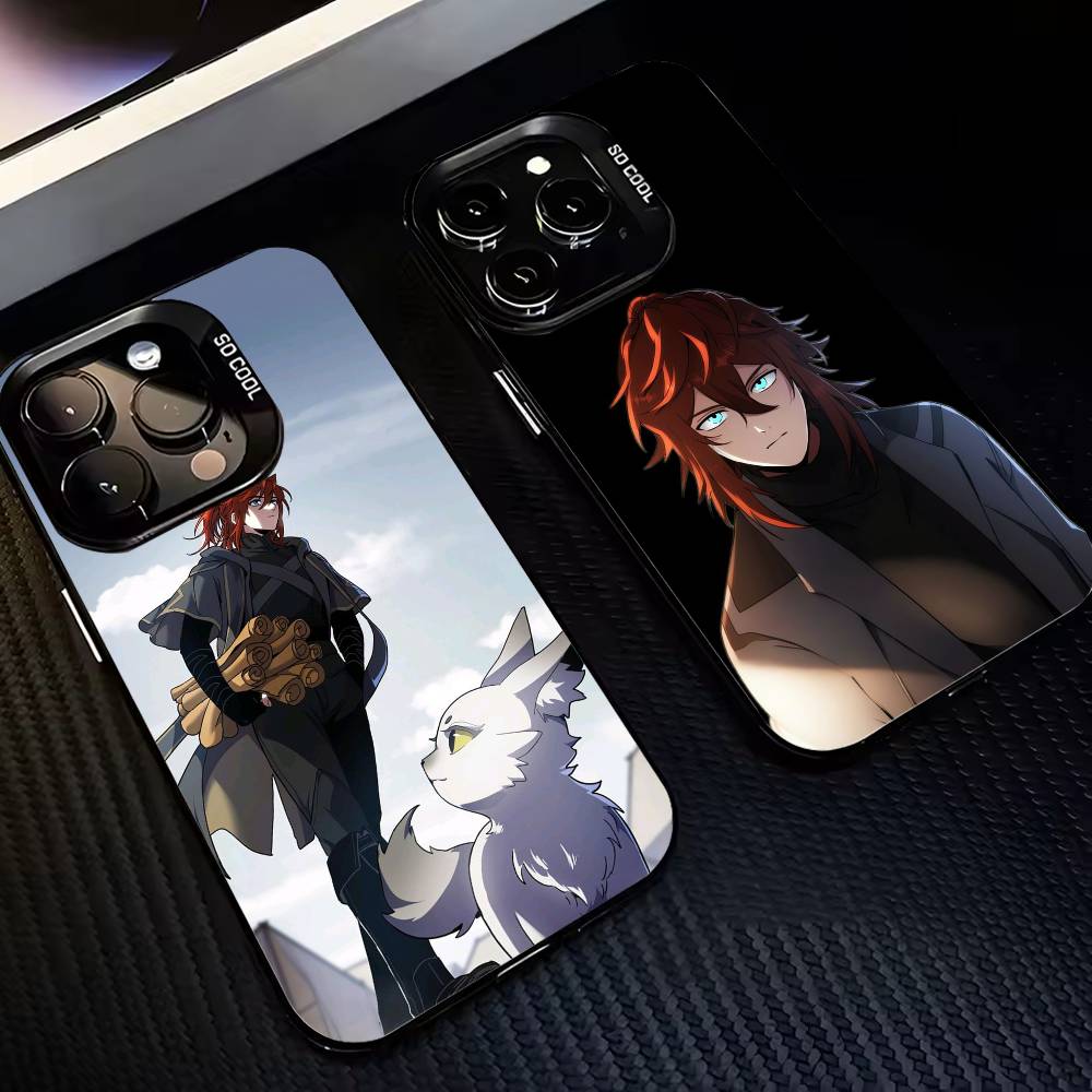 Beginning After End A-Arthur L-Leywin-AL Phone Case For iPhone 17,16,15,14,13,12,11 Plus,Pro,Colored Silver Plated Inside Cover