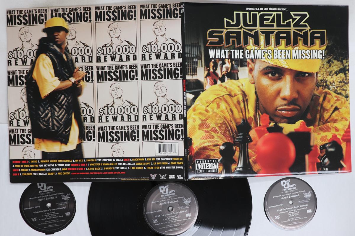 

LP Record JUELZ SANTANA - What The Game s Been Missing! B000542601 DEF JAM 2005 US Rap & Hip-Hop/R&B Used