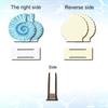 Creative Ocean Theme Wooden Napkin Holder Fish Shaped Decorative Desktop Ornament Large Capacity Tissue Dispenser Outdoor Use