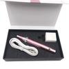 Rechargeable Rose Electric Microneedle Pen for Skin Rejuvenation and Hyaluronic Acid Treatment.