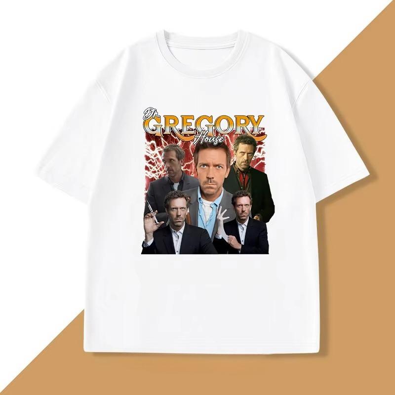 Dr Gregory House Funny T Shirt Fuuny Meme Tee Shirt Fashion Cotton Short Sleeve 90S Unisex Clothing Personality Streetwear Tops