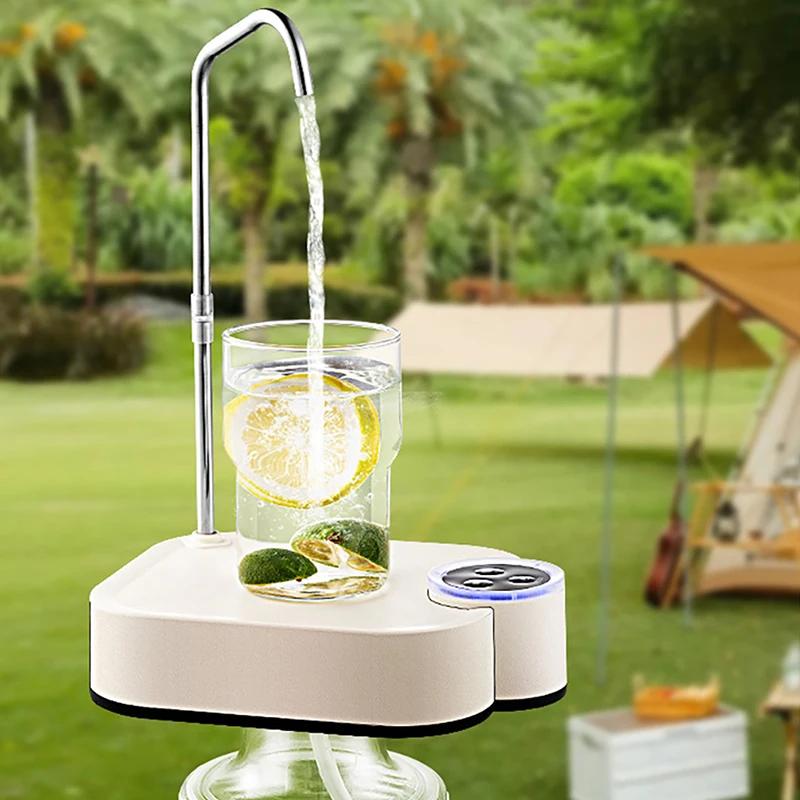 Water Bottle Pump Desktop Smart Electric Water Dispenser Type-C Charging Portable Automatic Electric Water Pump for Home Office