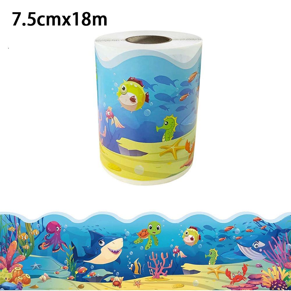 

Красочные наклейки-бордюры с бантами для украшения офиса, класса, классной доски H