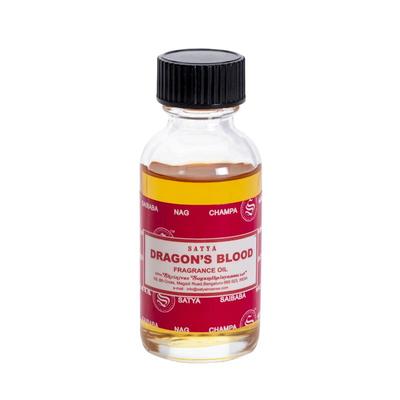 Satya Nag Champa Dragon's Blood Fragrance Oil - Authentic Aromatic Blend for Relaxation & Meditation Pack of 1