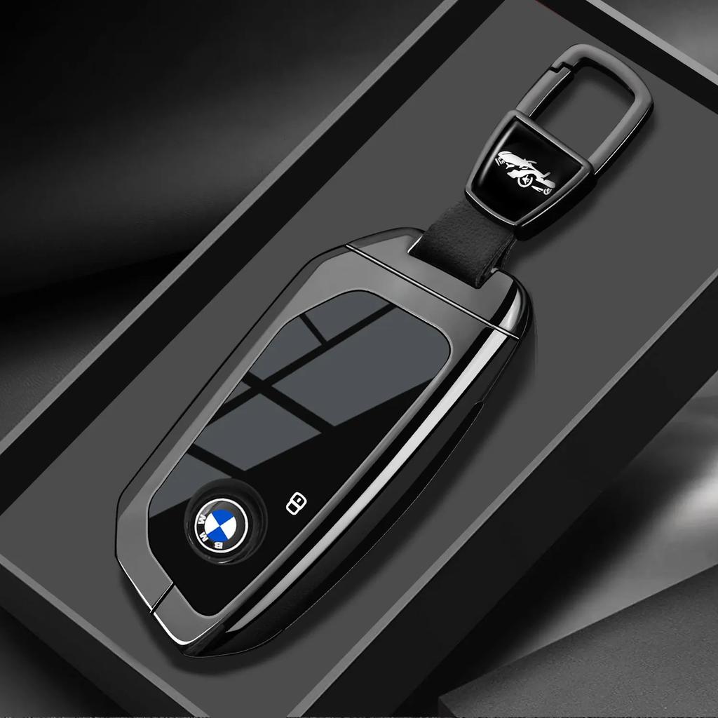 Zinc Alloy Car Key Case Cover for BMW X1 X3 X4 X5 F15 X6 F16 G30 7 Series G11 F48 F39 520 525 F30 118i 218i 320i Car Accessories